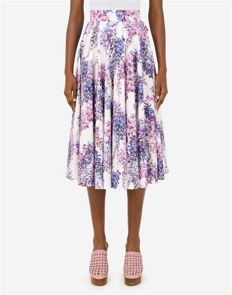dolce and gabbana wisteria skirt